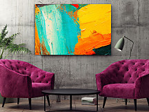 Obraz Abstraktné maľovanie 1957